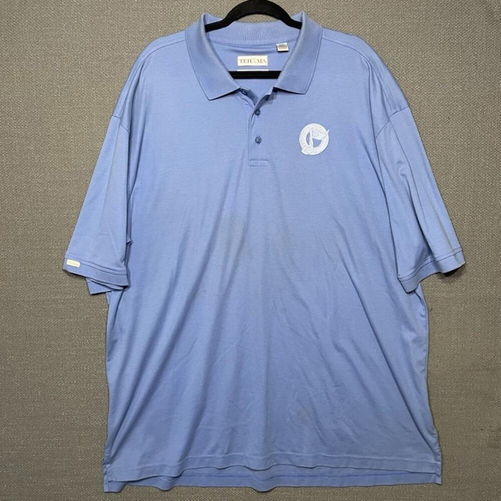 Tehama SS Polo The Vinny Golf Tournament embroidered 3X pima cotton